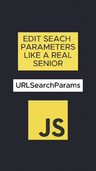 Edit search parameters like a real senior